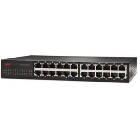 APC Switch - Rack-Mountable - 1 U - 24 X Ethernet 10Base-T, Ethernet AP9224110